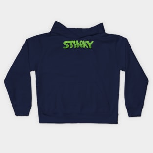 Stinky Typography Kids Hoodie